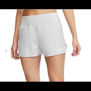 Nike Women’s Dri-Fit Light Gray Running Shorts